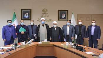 آیین امضای تفاهم نامه همکاری سازمان بازرسی کل کشور و دیوان عدالت اداری